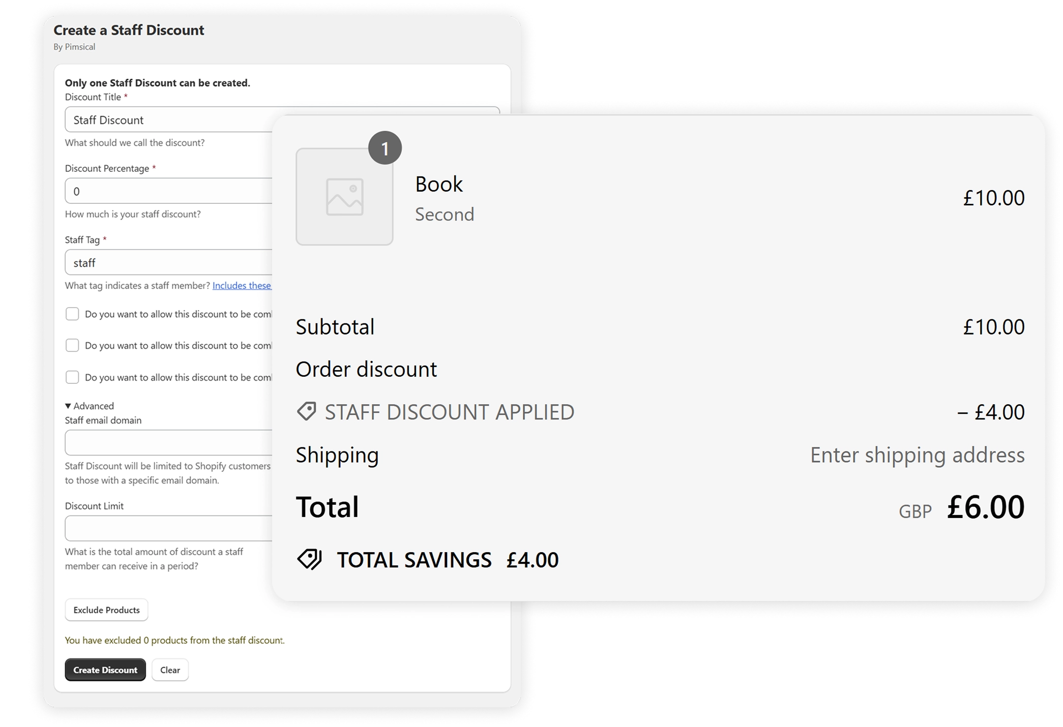 Staff Discounts screenshots